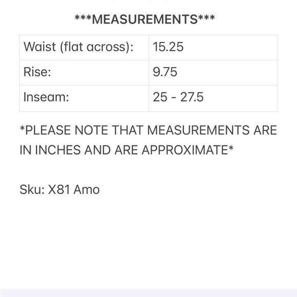 AMO Kick Crop Jeans in Sweet Cheeks - Picture 13 of 13